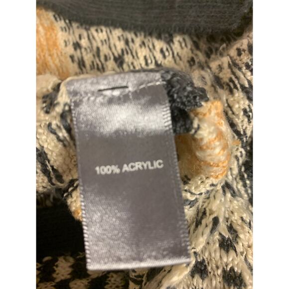 Midi Cardigan Open Multi Knit Boho Causal Classic Womens Size 1X - Picture 5 of 11